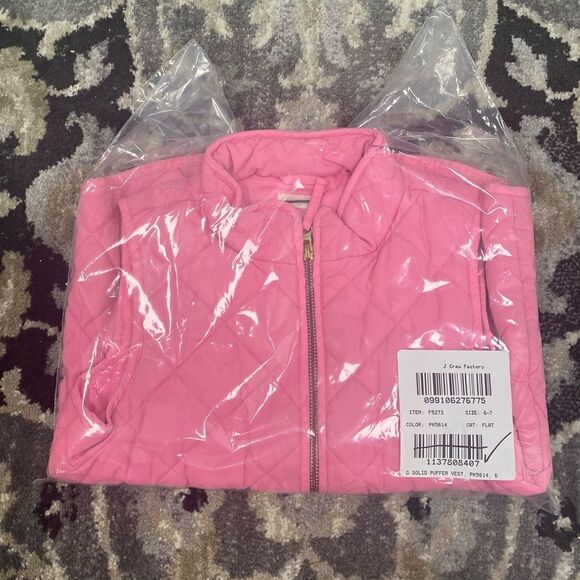 J. Crew Factory Girls' quilted vest Item F5273 - Picture 2 of 6